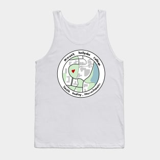 Copy of Mount Holyoke Map Tank Top